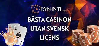 Casinon utan svensk licens Upptäck de bästa alternativen